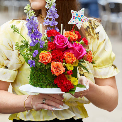 Best Year Yet Floral Cake – BELMA'S PRECIOUS FLOWERS, Kodiak AK