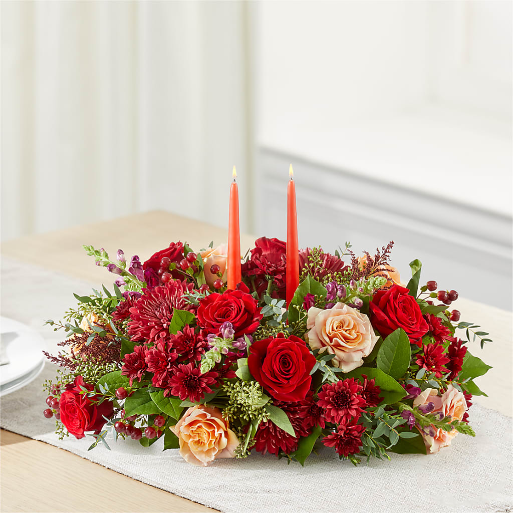Most Thankful Centerpiece – BELMA'S PRECIOUS FLOWERS, Kodiak AK