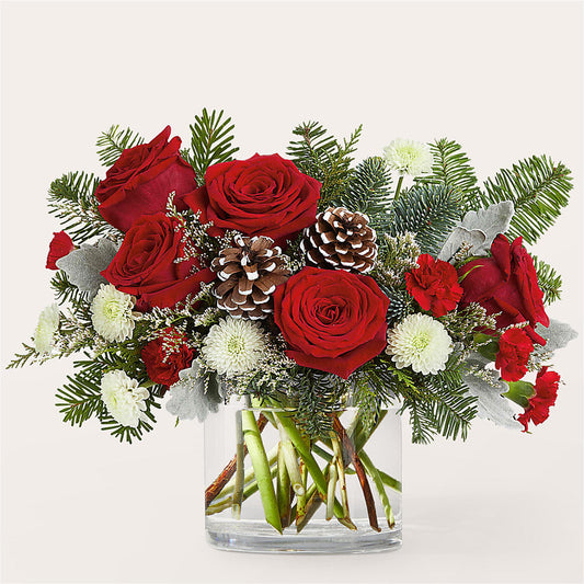 Yule Cheer Bouquet – BELMA'S PRECIOUS FLOWERS, Kodiak AK