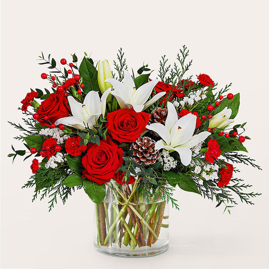 Best in Snow Bouquet – BELMA'S PRECIOUS FLOWERS, Kodiak AK