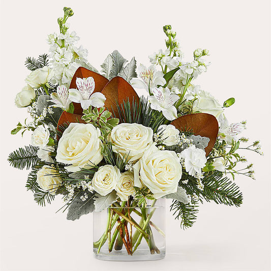 Fresh Snowfall Bouquet – BELMA'S PRECIOUS FLOWERS, Kodiak AK