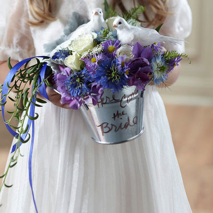 Enchantment Flower Girl Arrangement – BELMA'S PRECIOUS FLOWERS, Kodiak AK