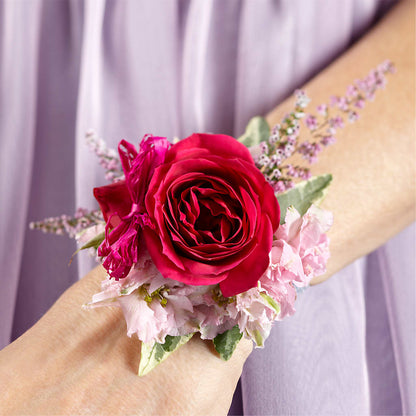 Rose Charm Corsage – BELMA'S PRECIOUS FLOWERS, Kodiak AK
