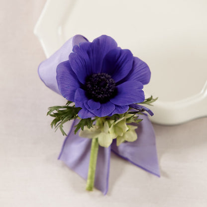 Purple Passion Boutonniere – BELMA'S PRECIOUS FLOWERS, Kodiak AK