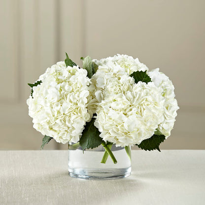 White Hydrangea Bouquet – BELMA'S PRECIOUS FLOWERS, Kodiak AK